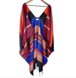 Funky Monkey colorful shawl